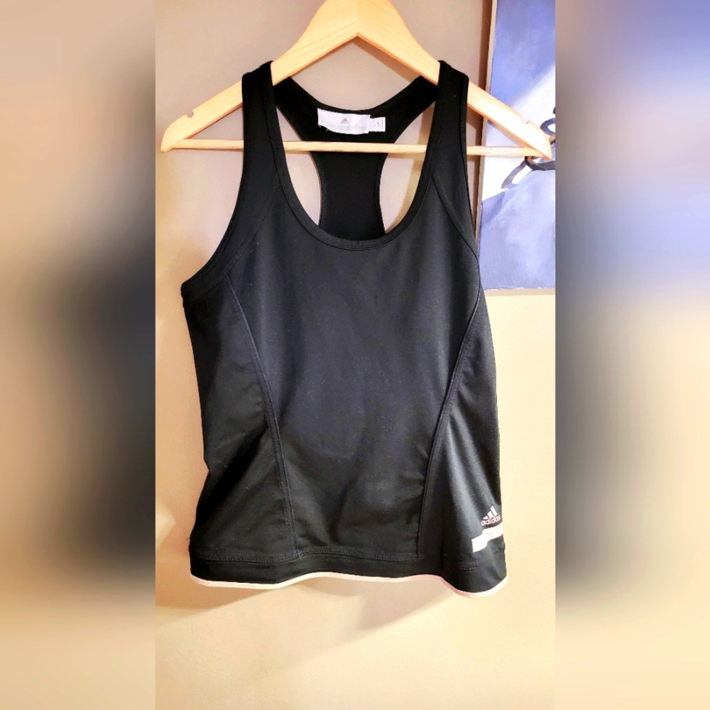 Adidas by Stella McCartney Black Racerback Training Tank – Size L